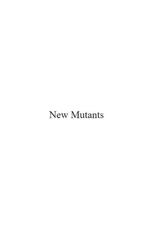 The New Mutants's poster
