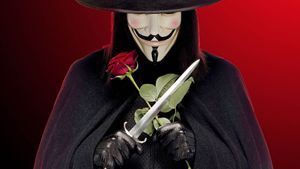 V for Vendetta's poster