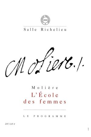 L'école des femmes's poster