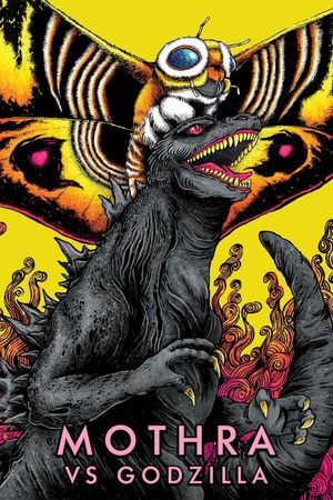 Mothra vs. Godzilla's poster