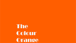 The Colour Orange's poster
