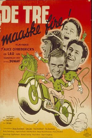 De tre måske fire's poster
