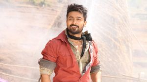 Anjaan's poster