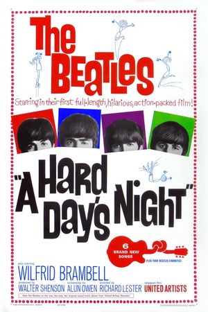 A Hard Day's Night's poster