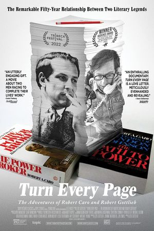 Turn Every Page: The Adventures of Robert Caro and Robert Gottlieb's poster