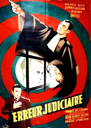 Erreur judiciaire's poster