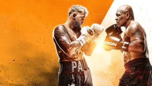Jake Paul vs. Mike Tyson's poster