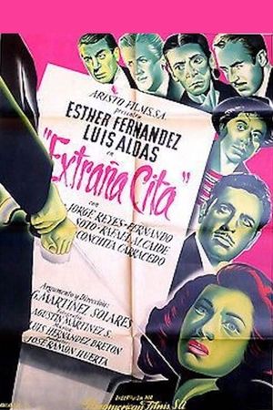 Extraña cita's poster image