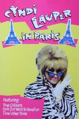 Cyndi Lauper -  Live in Paris's poster