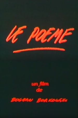 Le poème's poster