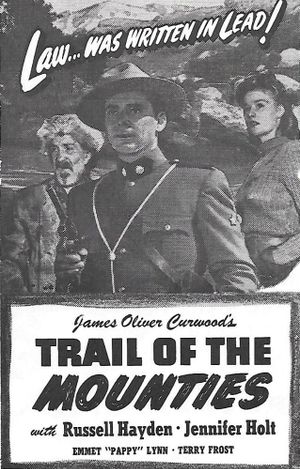 Trail of the Mounties's poster