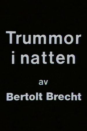 Trummor i natten's poster