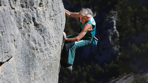 Alain Robert, Retour au Verdon's poster