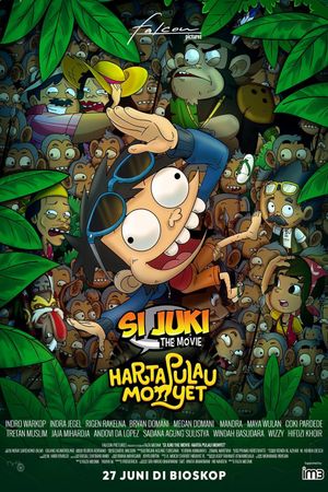 Si Juki the Movie: Harta Pulau Monyet's poster