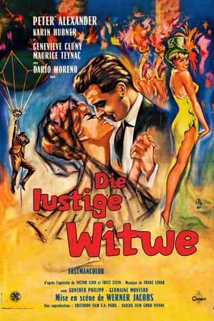 Die lustige Witwe's poster