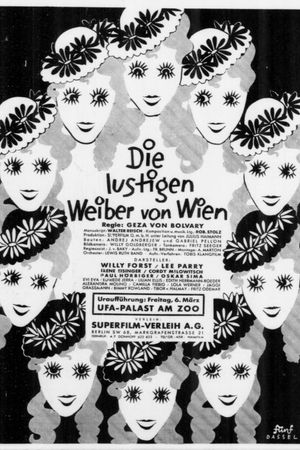 Die lustigen Weiber von Wien's poster