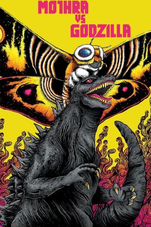 Mothra vs. Godzilla's poster