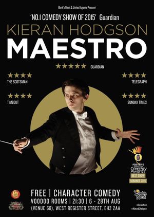 Kieran Hodgson: Maestro's poster
