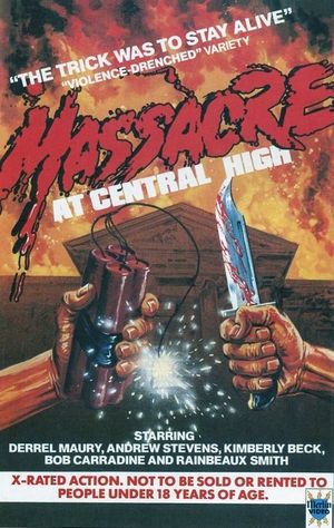 Massacre at Central High's poster