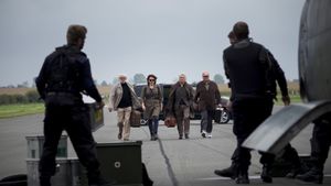 Old Agent Men's poster