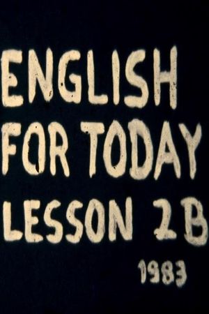 English for Today's poster