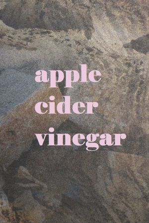 Apple Cider Vinegar's poster