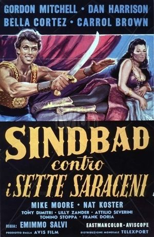 Simbad contro i sette saraceni's poster