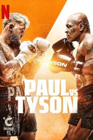 Jake Paul vs. Mike Tyson's poster