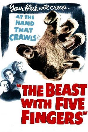 The Beast with Five Fingers's poster