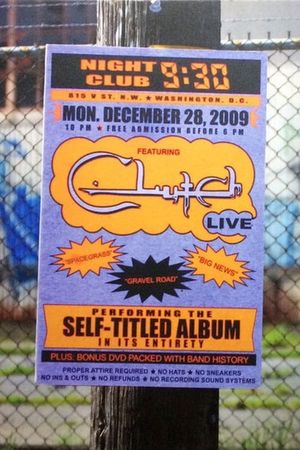 Clutch: Live at the 9:30's poster