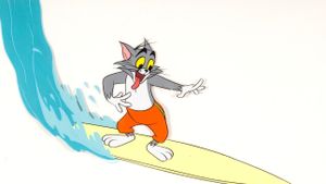 Surf-Bored Cat's poster
