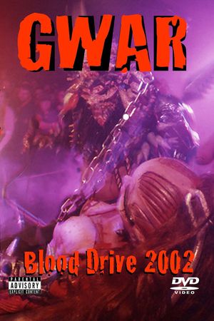 GWAR: Blood drive 2002's poster