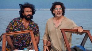 Ram Setu's poster