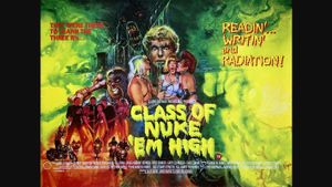 Class of Nuke 'Em High's poster