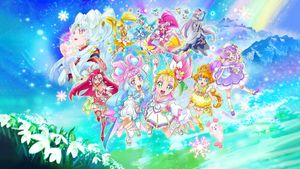 Tropical-Rouge! Pretty Cure: Yuki no Princess to Kiseki no Yubiwa!'s poster