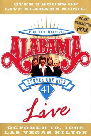 Alabama: 41 Number One Hits Live's poster