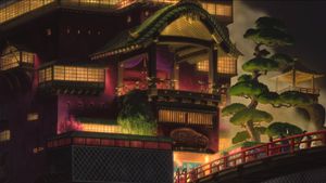 Spirited Away's poster