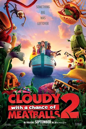Cloudy with a Chance of Meatballs 2's poster