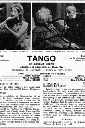 Tango's poster