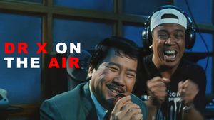 Dr. X on the Air's poster