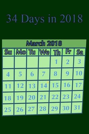34 Days in 2018's poster