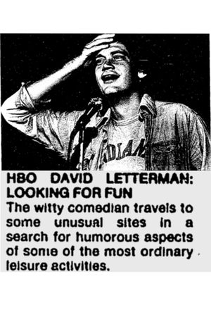 David Letterman: Looking For Fun's poster