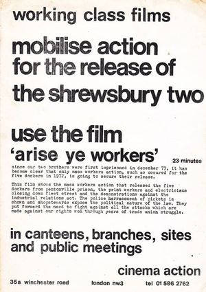 Arise Ye Workers's poster