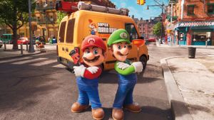 The Super Mario Bros. Movie's poster