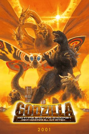 Godzilla, Mothra and King Ghidorah: Giant Monsters All-Out Attack's poster