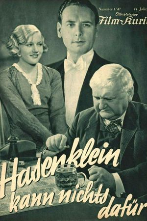 Hasenklein kann nichts dafür's poster