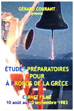 Études préparatoires pour "À propos de la Grèce"'s poster