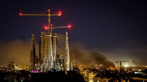 Barcelona, la rosa de foc's poster