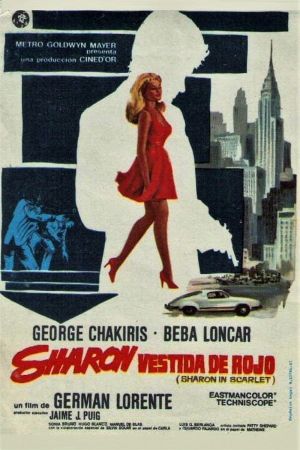 Sharon vestida de rojo's poster image