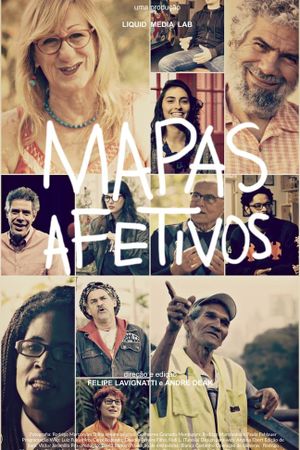 Mapas Afetivos: São Paulo's poster